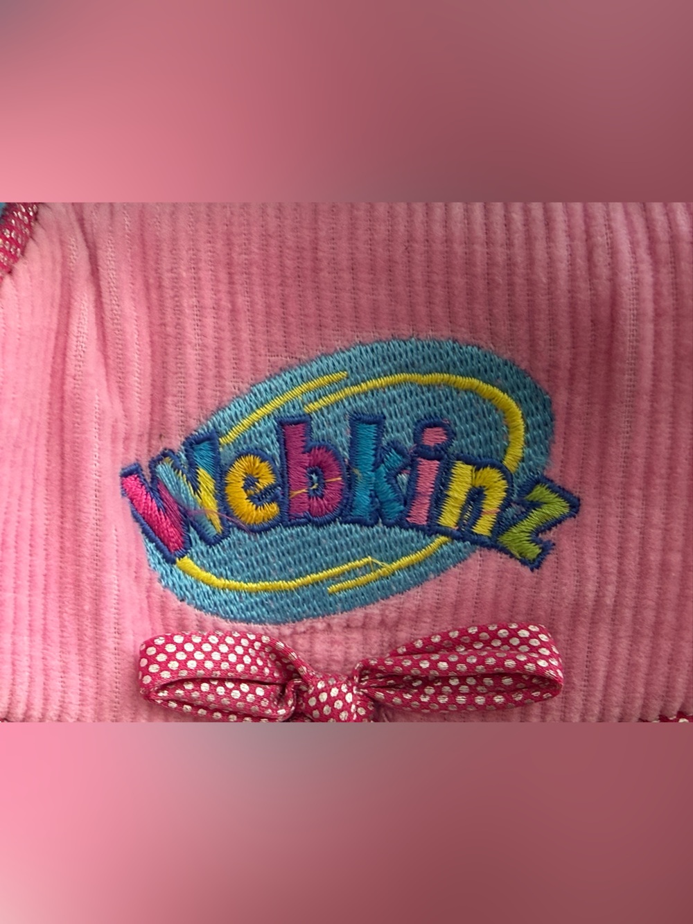 Webkinz MATCHING Leopard Plush and Pet Handbag - Pink & Teal - Picture 14 of 14